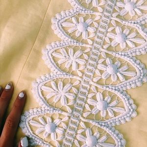 Lilly Pulitzer Yellow Halter Top